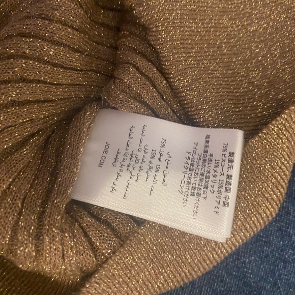 Joie XXS Gold top party festive mermaid sleeves - Picture 8 of 12